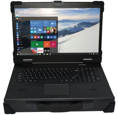 17.3寸加固便攜式工控機工業筆記本電腦